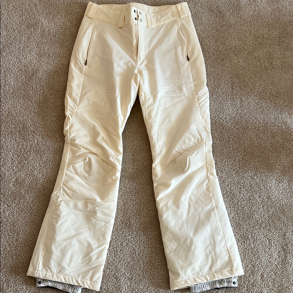 Columbia Women’s Cream Snow Pants
